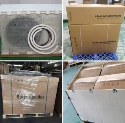 100% impianto di climatizzazione solare a split con inverter da 48 V c.c. da 12000BTU Condizione aria divisa a parete