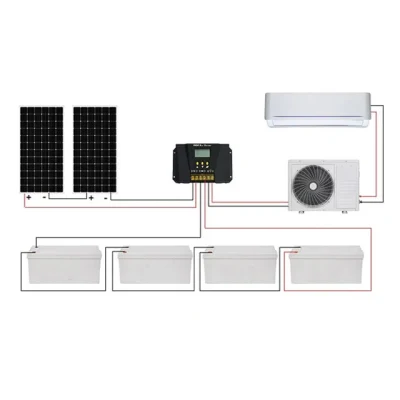 100% impianto di climatizzazione solare a split con inverter da 48 V c.c. da 12000BTU Condizione aria divisa a parete
