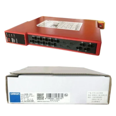 Relè di sicurezza Omron G9SE-201 processori per moduli DC24V in box unit PLC