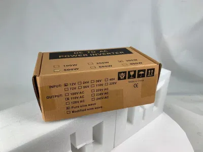 Inverter per Home UPS 1000W2000W onda sinusoidale pura 60 Hz CC 12 V. Convertitore di potenza monofase con connettore femmina US da 110 V c.a. Doppia porta USB da 5 V.