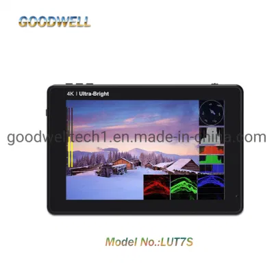  Schermo IPS TFT LCD 3D LUT touchscreen da 7&quot; ingresso 3G-SDI E uscita