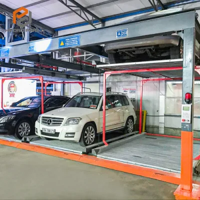 Sistema di parcheggio a più piani Smart PLC Control Car Storage