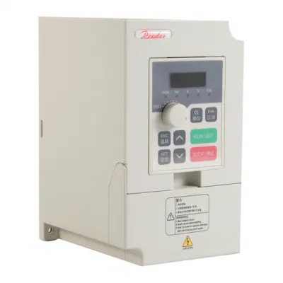 Convertitore di frequenza H100 inverter 4kw/5,5 kw/7,5 kw ingresso monofase e trifase Regolatore velocità motore di uscita 220 V.
