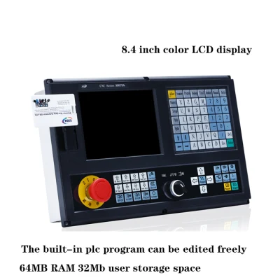 Economico tornio a 2 assi CNC controllore tornio tornio due Pannello di controllo assi Kit completo sistema PLC