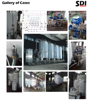 Sistema CIP in acciaio inox con controllo automatico Siemens PLC