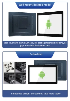Android Display 7&quot; Android 11 touchscreen IPS 2 GB 16 GB Pannello display LCD RS232 Rk3568 per applicazioni industriali