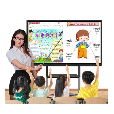 Tastiera interattiva con display tattile da 75 pollici LED per OEM/ODM per conferenze