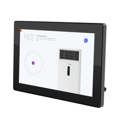 Alimentatore PoE da 10.1&quot; Android 11 Rk3566 Digital Poster LCD Display pubblicitari per il sistema di segnaletica digitale portatile con lettore touch screen