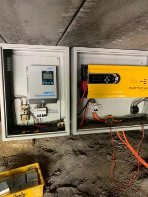 Pannello solare monofase da 6000 W e 7.000 W, inverter solare singolo da 380 V. Invertitore di fase