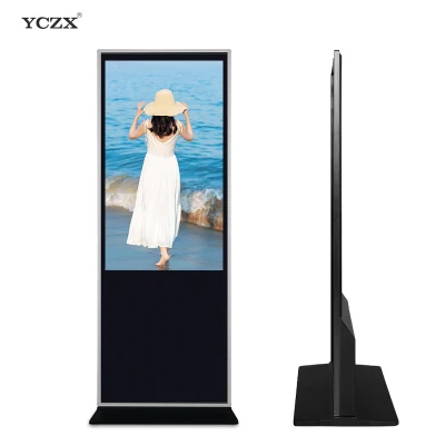 Vendita in fabbrica all&prime;ingrosso schermo touch screen LCD Android 4K per la pubblicità