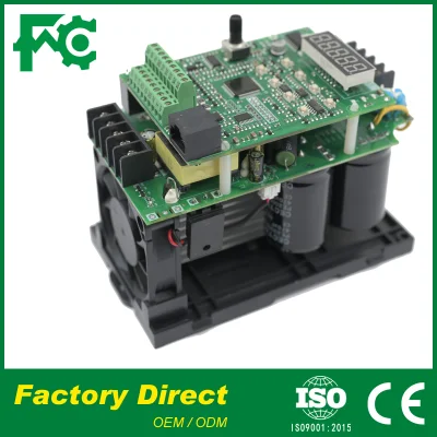 Mini convertitore di frequenza monofase 50Hz 60Hz uscita c.a. 0,75kw VFD a piccola potenza da 220 V/380 V.
