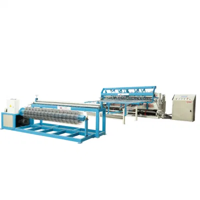 PLC Wanzhong e controllo touch screen 3.0-5.0mm BRC Roll automatico Macchina per la creazione di reti metalliche in Algeria