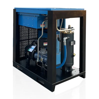 Rotante ad azionamento diretto VSD a risparmio energetico AC da 22 kw 30 HP Compressore pneumatico a vite con invertitore Inovance