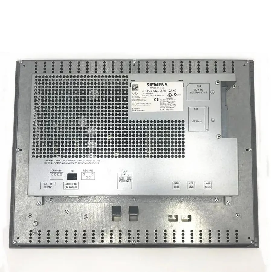 Simatic MP 377 HMI Touch Operator Panel MP377 MP377-15 6AV6644-0ab01-2ax0 for Siemens