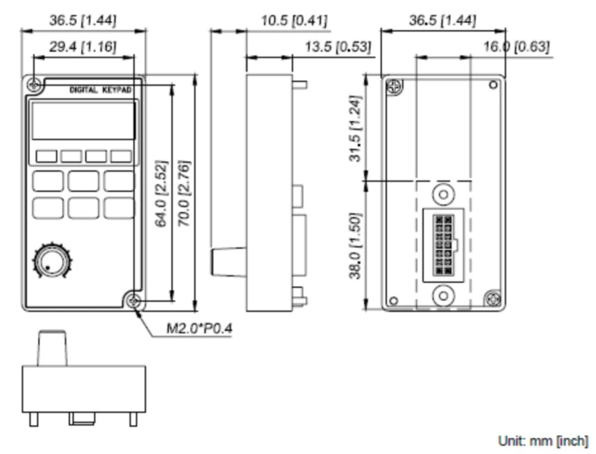 Delta M Series Similar as Delta VFD-M Frequency Inverter