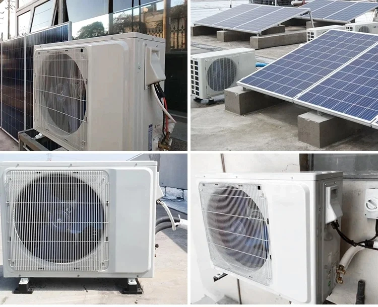 100% Solar Air Conditioner Split System 48V DC Inverter 12000BTU Wall Split Air Condition