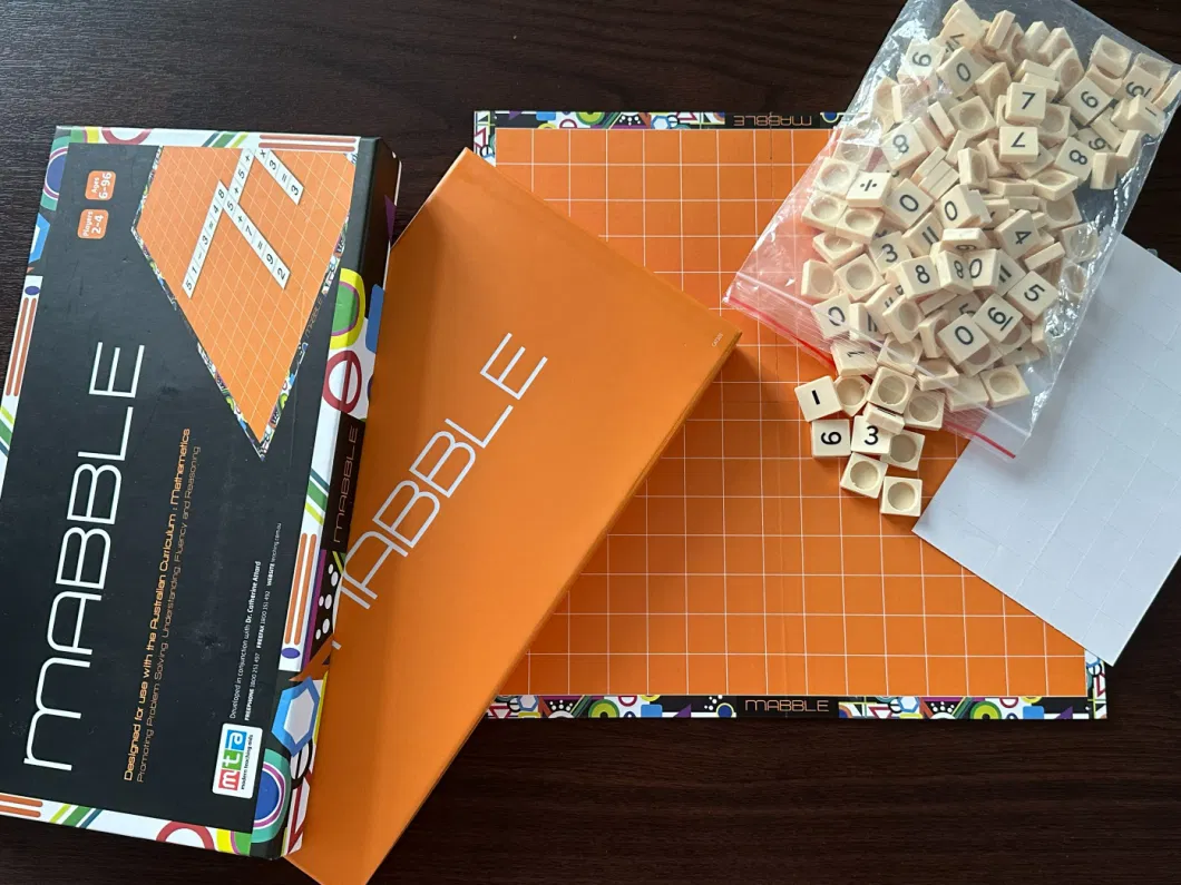 Memory Card Game Box Set Custom Printing Paper Plastic Table Board Games Logical Funny Game