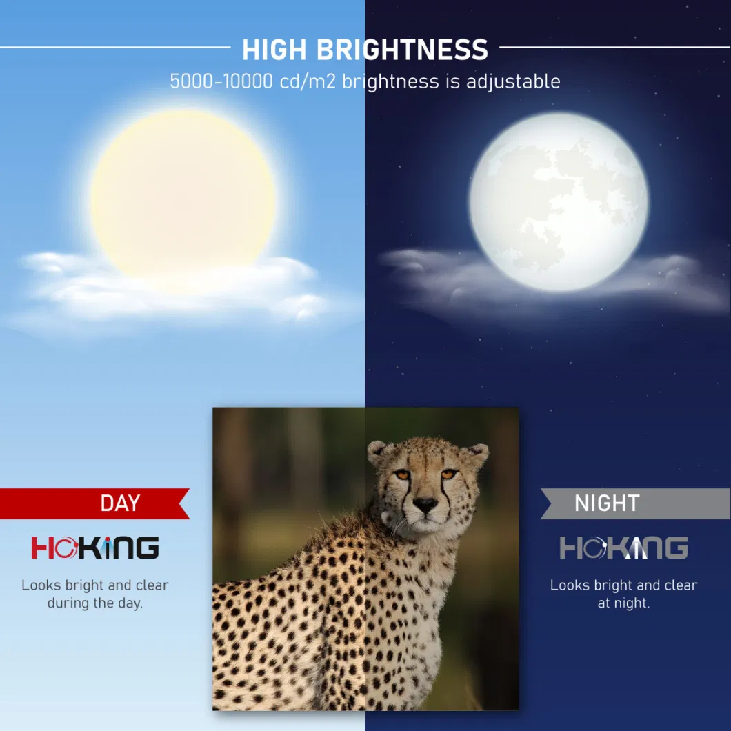 High Brightness Energy Saving 3D Advertising P6 P8 P10 Outdoor LED Display