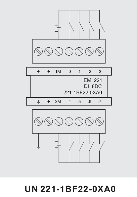 Em221 8di 24V DC Programmable Logic Controller Replacement 6es7 221-1bf22-0xa0 Made by Chinese PLC Manufacturer