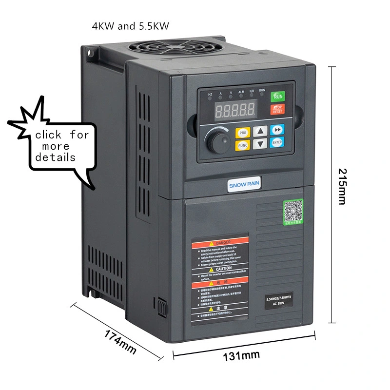 Manufacturer Direct Sale AC DC 200-240V 340-440V Hz Inverter