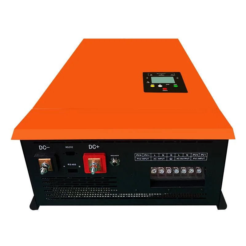 DC to AC Output 7kw off-Grid PV Solar Inverter Single Phase Solar Inverters Support Diesel Engine