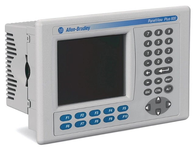 Brand-New Allen-Brad-Ley 2711p-B7c4d8-Operator Interface-6.5 Inch-Color Touch-Screen Key-Pad 24VDC-with RS-232-Ports Ethernet-HMI