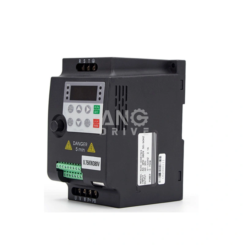 VFD Variable Speed Controller Electric Motor Fan Pump Frequency Changer Drive Single Three Phase Converter