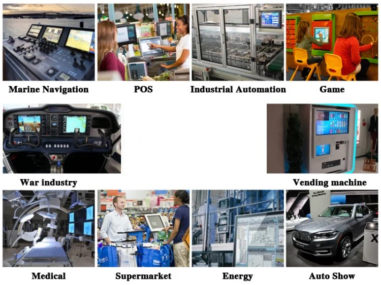 15 Inch Touch Screen Monitor Industrial Grad Monitor for HMI