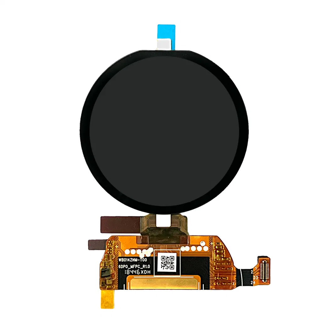 1.4inch Round OLED Panel Capacitive Touchscreen Circular Touch Display Customized