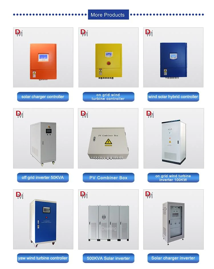 30kw Power Frequency Solar off Grid Three Phases Inverter for Solar System / Wind Turbine System/Energy Storage System AC220V AC 230V AC380V AC400V 50Hz 60Hz