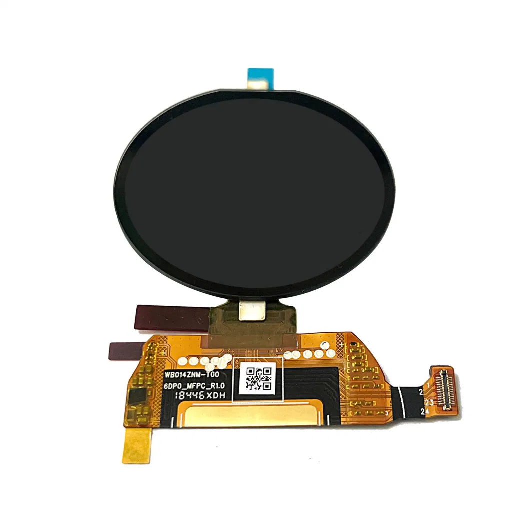 1.4inch Round OLED Panel Capacitive Touchscreen Circular Touch Display Customized