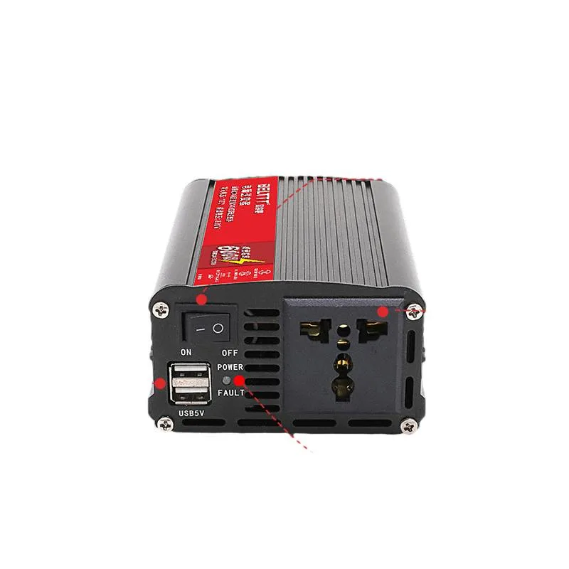 300W Car Inverter 12V24V to 220V Car Inverter Power Converter Peak Value 600W