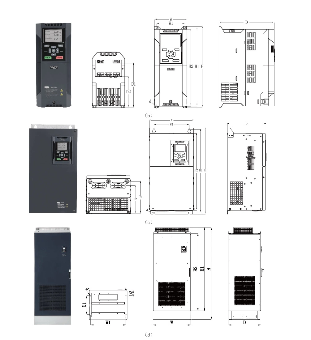 New Arrival Variable Speed Drive 220V 50Hz 110V 60Hz Converter Frequency Transformer Controller Variator Frequency Inverter VFD Frequency Converter with CE