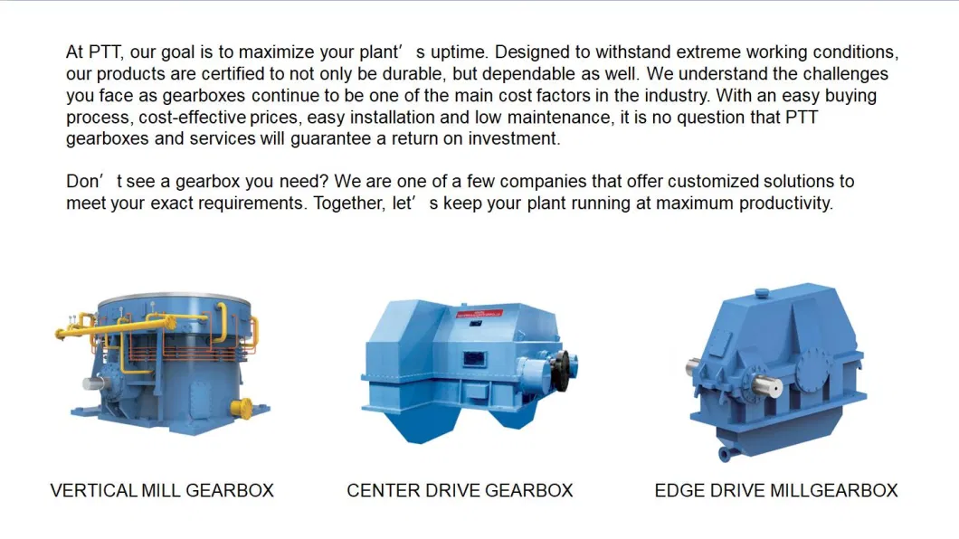 Hb Series Customized Heavy-Duty Industrial Large Torque Drive Power Transmission Gearbox Turbine Gearbox