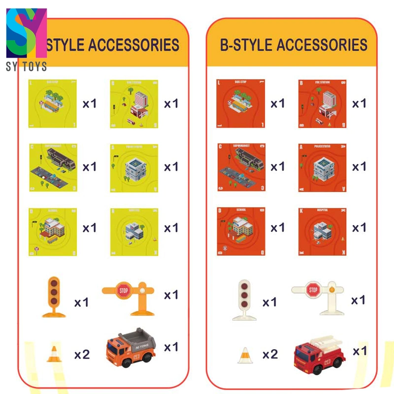 Sy Magnetic Toys Games Logical Road Builder for Kids Maze Puzzle Game Stem Table Game Toy Boy and Girl Toys