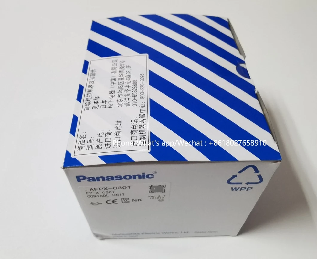 Programmable Controllers Afpx-C30t Panasonic Fp-X PLC