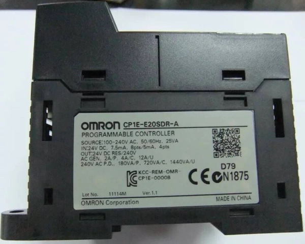 Cpm2a-40CDR-a Original Omron Brand PLC Meter for Injection Machine Moldeo Por Soplado PLC