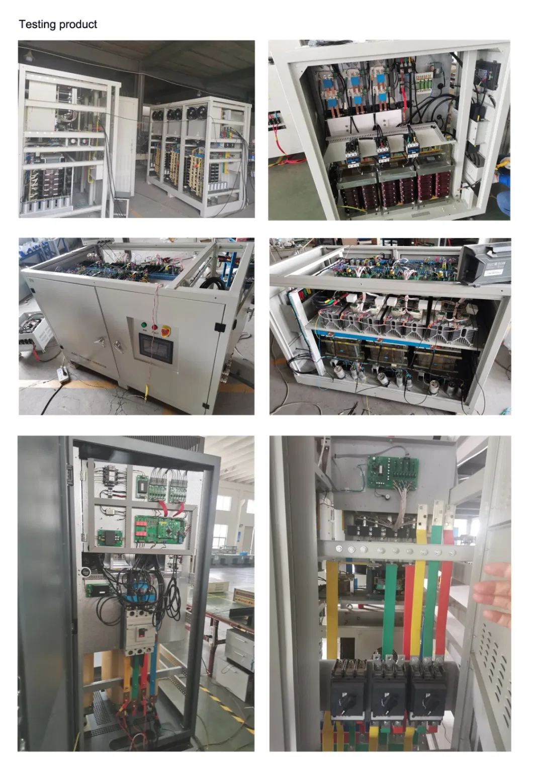 100kVA 300kVA 500kVA 600kVA 800kVA 1000va 1200kVA 1600kVA 2000kVA 50Hz to 60Hz Shore Frequency Converter Static Frequency Converter