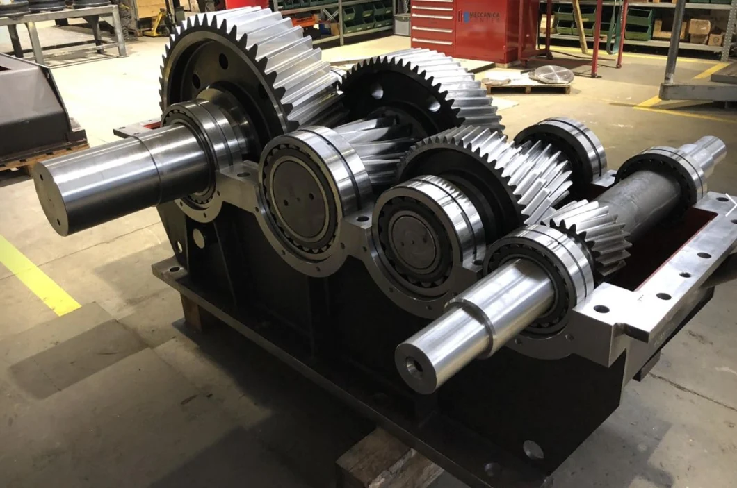 Hb Series Customized Heavy-Duty Industrial Large Torque Drive Power Transmission Gearbox Turbine Gearbox