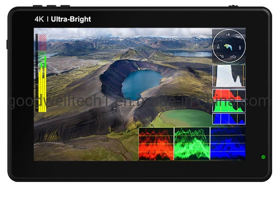 7&quot; IPS Panel TFT LCD 3D Lut Touchscreen 3G-SDI Input &amp; Output