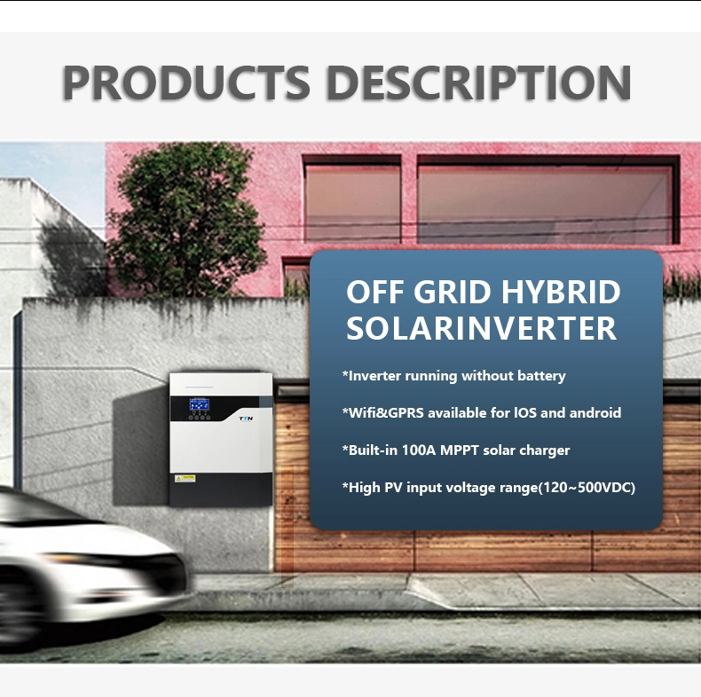 Ttn 3.6kw 5kw off Grid Hybrid Solar Inverter 12/48V Low Frequency Solar Inverter/Converter