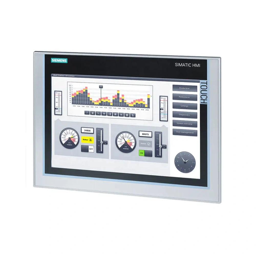 100% New &amp; Original 6AV2124-2DC01-0ax0 Siemens 4 Inch Key Operation Simatic HMI Ktp400 Comfort Panel