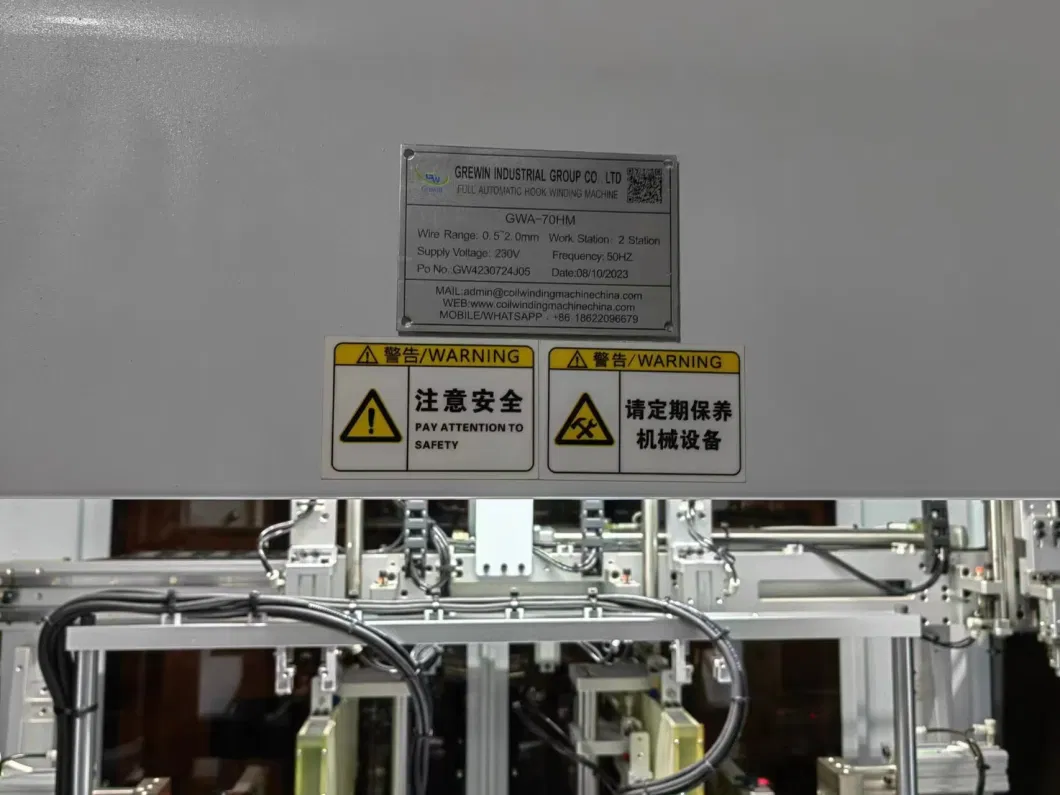 Toroidal Inductor Choke Coil Winding Machine Fully Automatic Hook Winding Machine with PLC