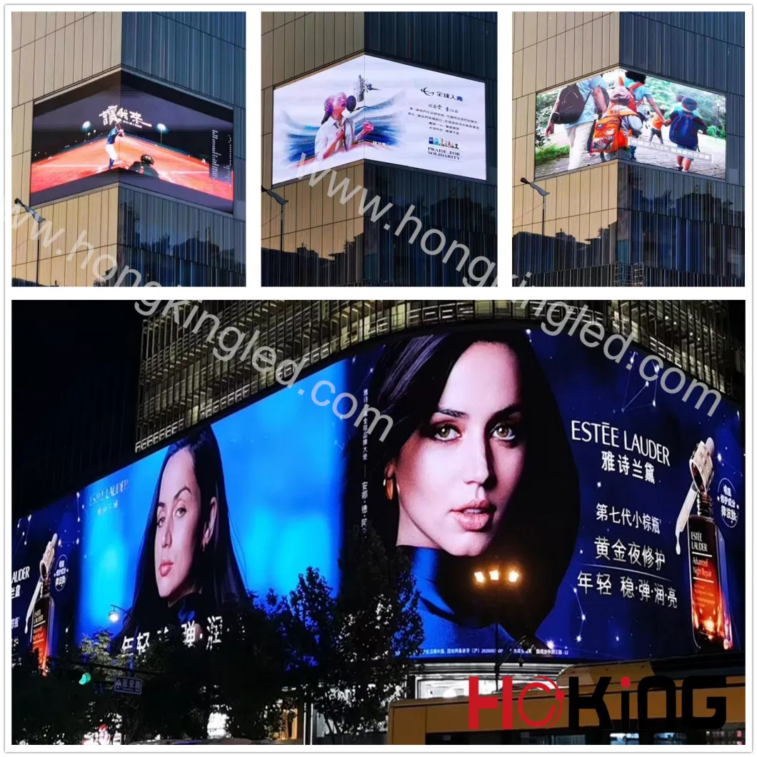 High Brightness Energy Saving 3D Advertising P6 P8 P10 Outdoor LED Display