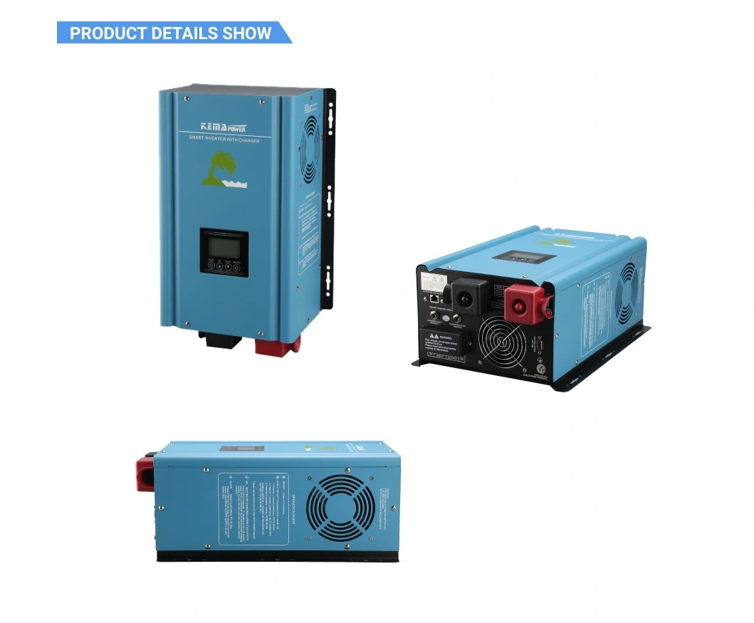 15kw Hybrid Power System AC DC Storage Backup off Grid Converters for Caravan High Frequency Pump Pure Wave Inverter