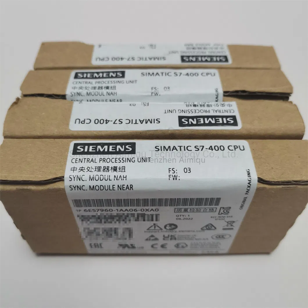6es7400-0hr04-4ab0 Original Siemens PLC Simatic S7-400h Without Memory Card Redundancy Kits