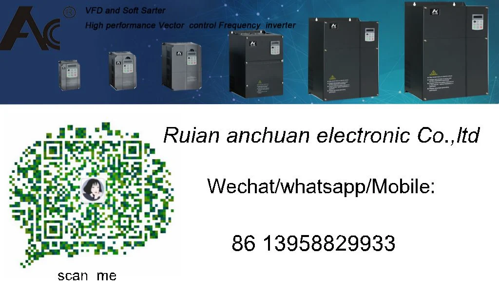 High Quality AC900frequency Inverter 220V/380V 50-60Hz Single/Three Phase 55kw 75kw VFD with Ce Approval