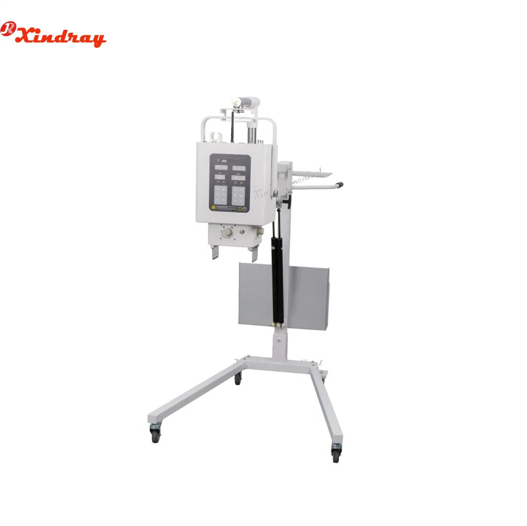 Factory Price Digital Radiography Mobile High Frequency X-ray 4kw 5kw 200mA 100mA Mini Portable X Ray Machine with Dr System