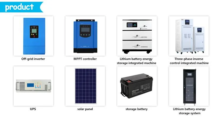 DC to AC Output 7kw off-Grid PV Solar Inverter Single Phase Solar Inverters Support Diesel Engine