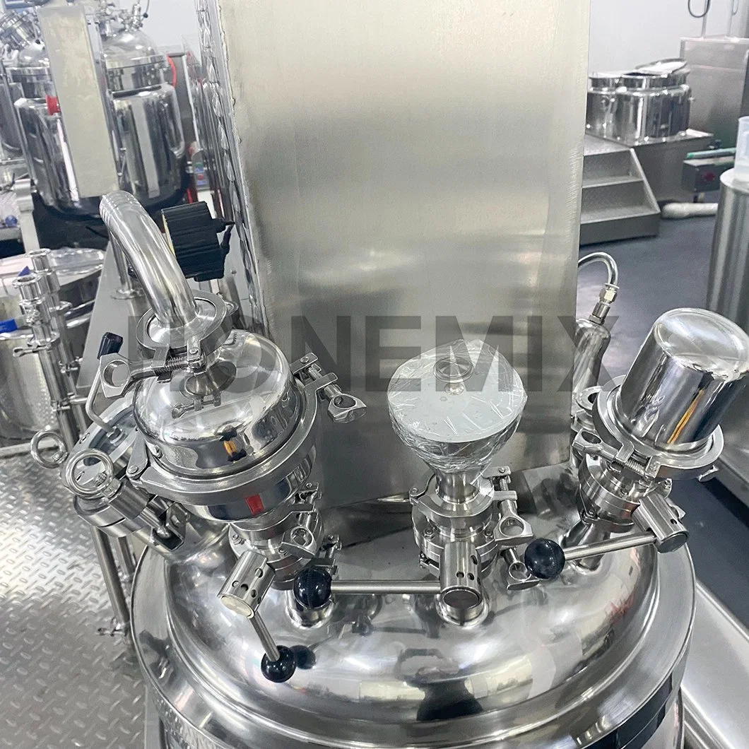 Hone Combine PLC Liquid Foundation/Daily Cream/Cosmetic/Body Lotion/Hair Shampoo Vacuum Homgoenizer Mixing Making Machine